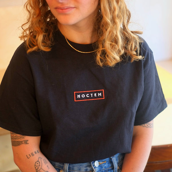 T-Shirt Brodé Noir